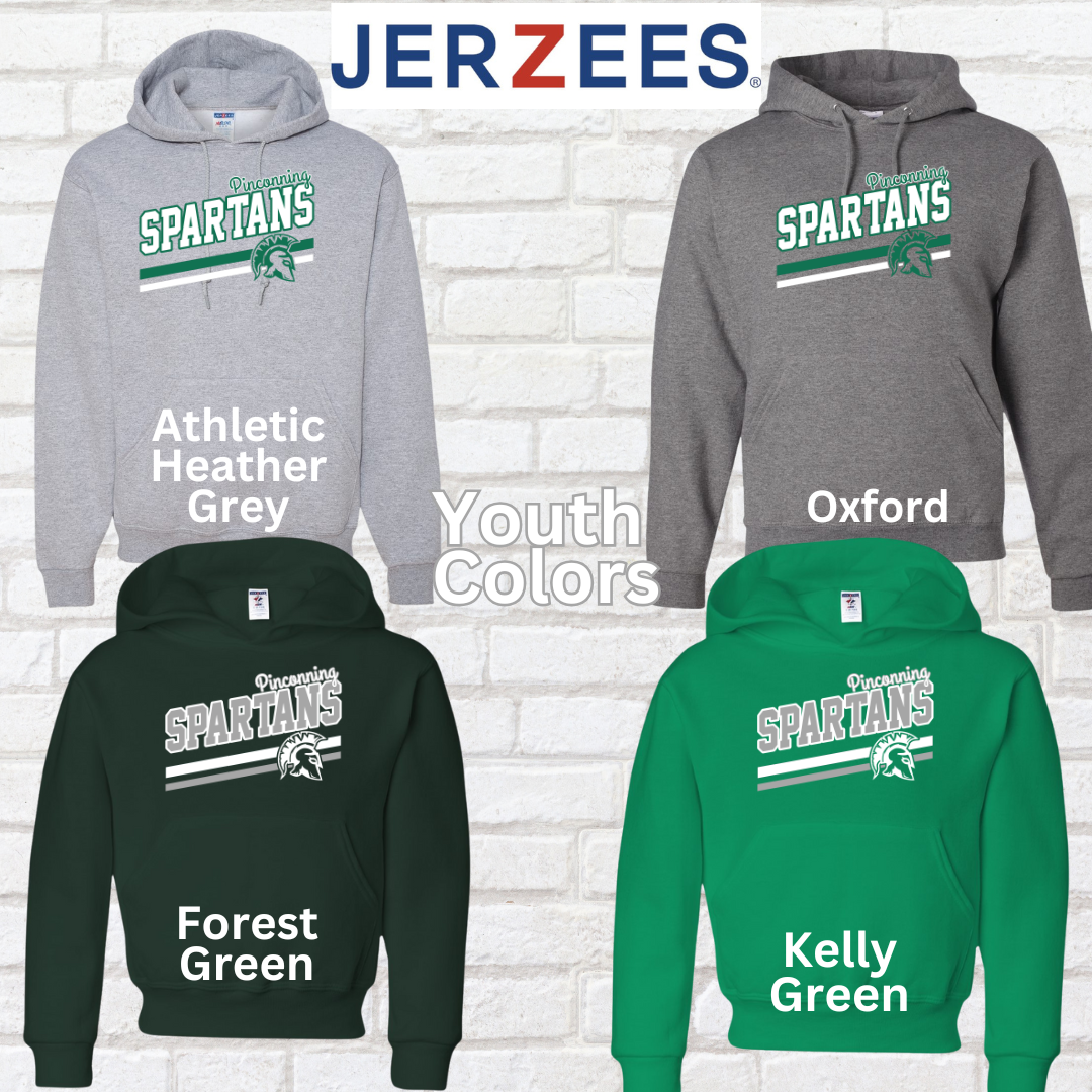 YOUTH Pinconning Generic Design Hooded Sweatshirt (Jerzees)