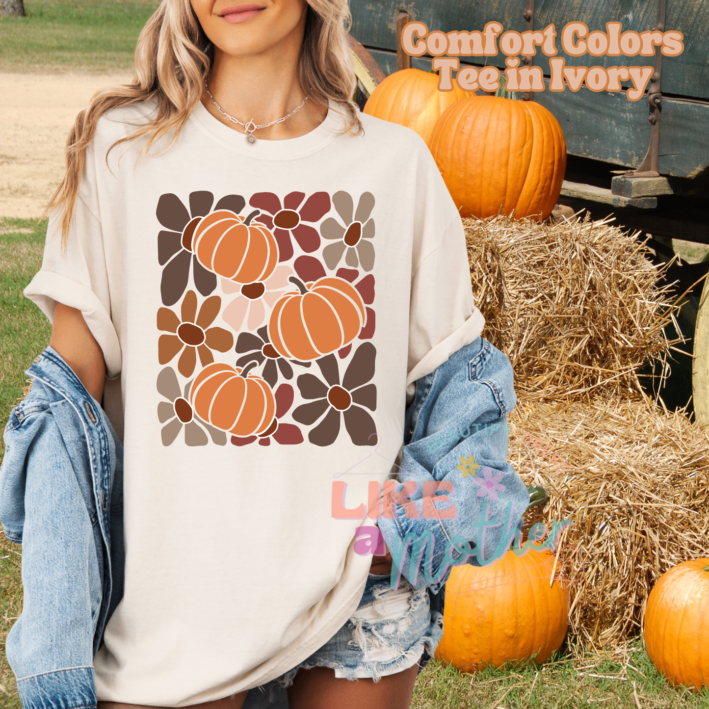 Boho Fall Floral Tee (2 Color Options)