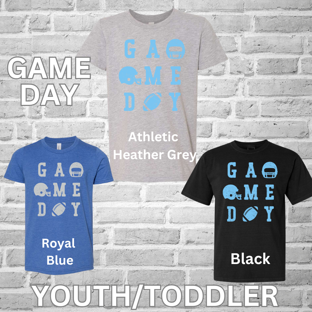 Lions Youth Tee (Game Day & Lion Head)