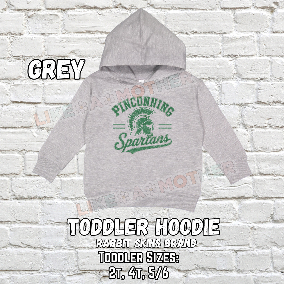 PINCONNING SPARTANS TODDLER Hooded Sweatshirt (Vintage Design)