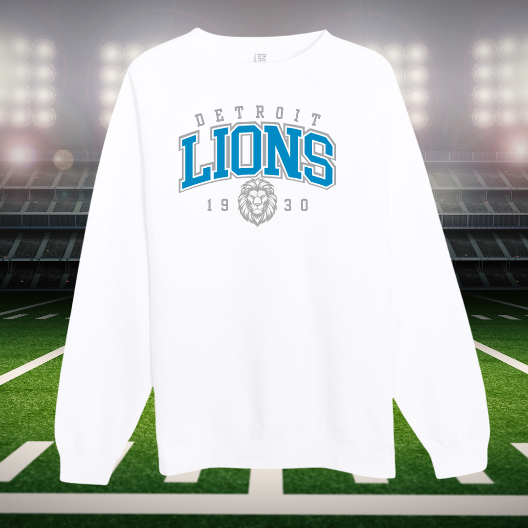 Lions Crewneck Premium Sweatshirt (Non Glitter)