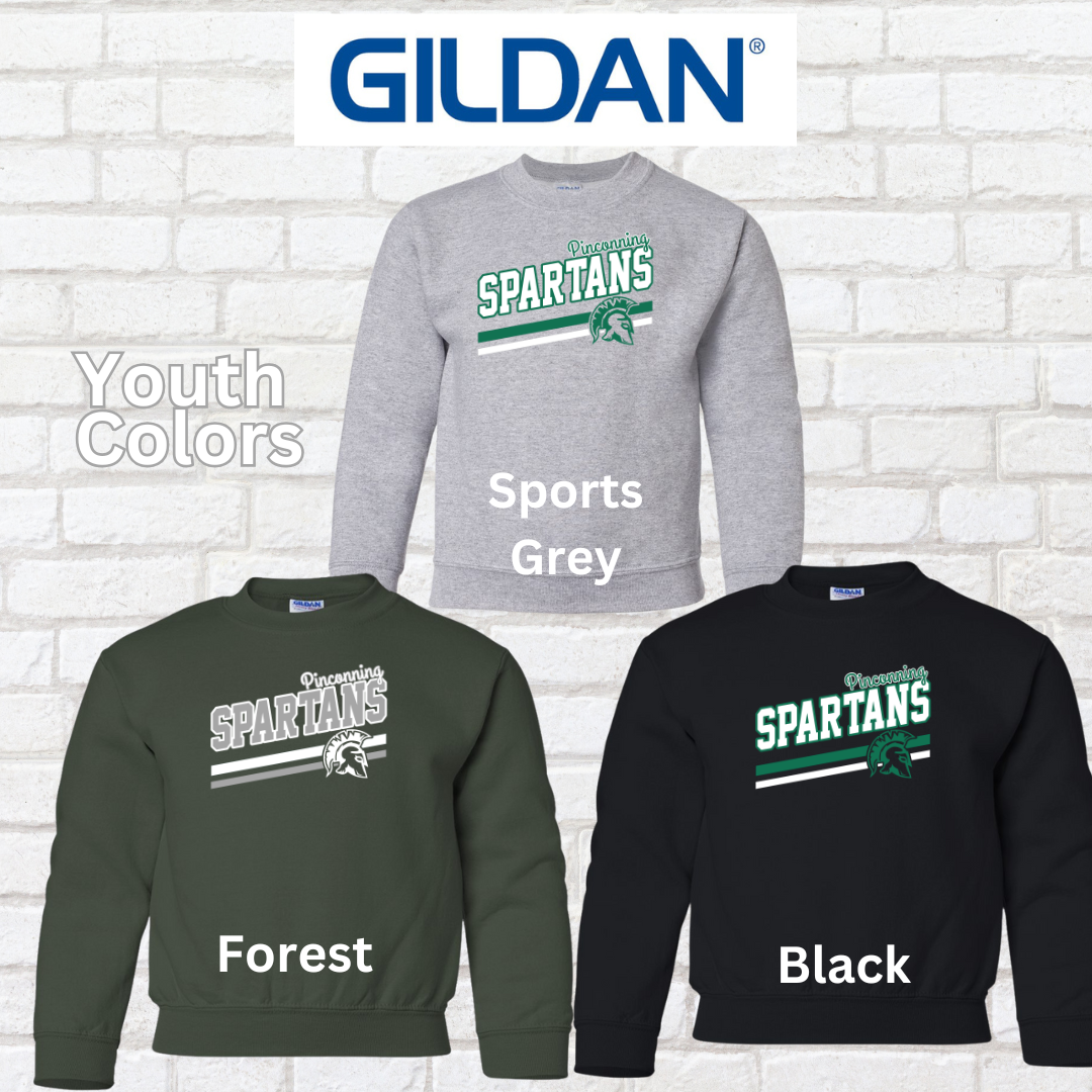 YOUTH Pinconning Generic Design Crewneck Sweatshirt (Gildan)