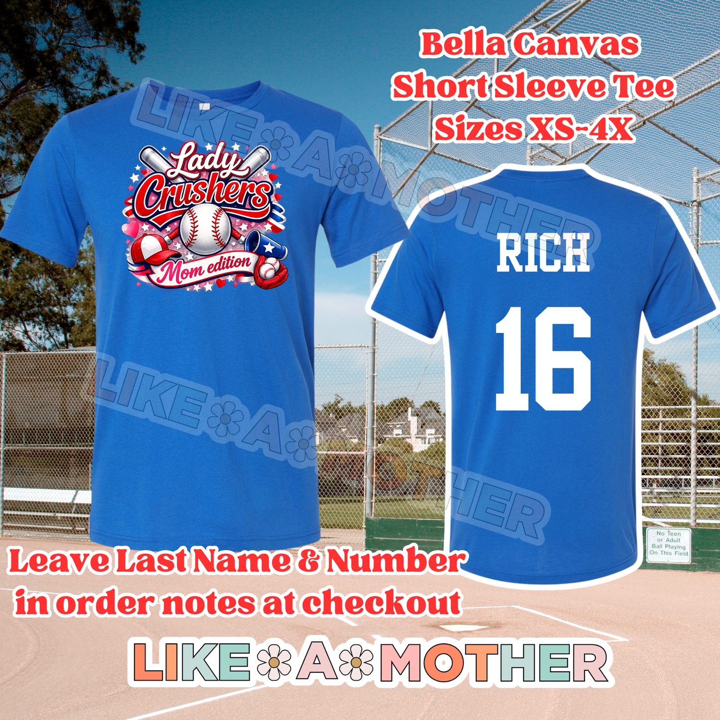 Crushers Mom Edition Short Sleeve Tee