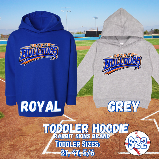 BEAVER BULLDOGS TODDLER Hooded Sweatshirt