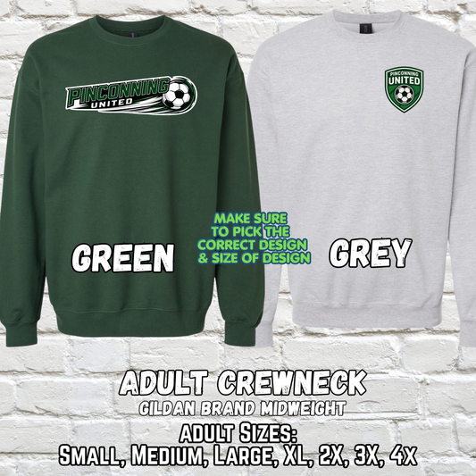 PINCONNING UNITED SOCCER ADULT Crewneck (Gildan)