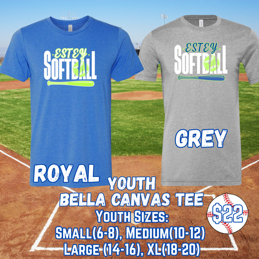 ESTEY SOFTBALL YOUTH Short Sleeve Tee