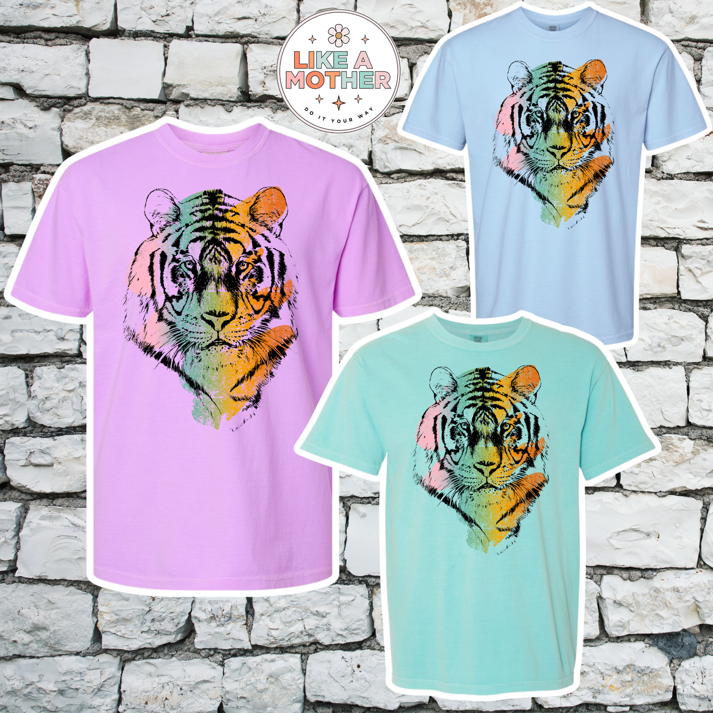 Watercolor Tiger Tee