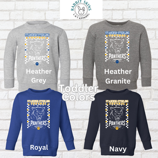 TODDLER SSC Generic Design Crewneck Sweatshirt (Rabbit Skins)