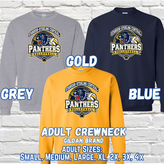 STANDISH VOLLEYBALL ADULT Crewneck Sweatshirt (Gildan)