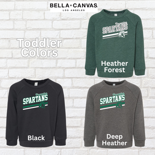 TODDLER Pinconning Generic Design Crewneck Sweatshirt (Bella Canvas)