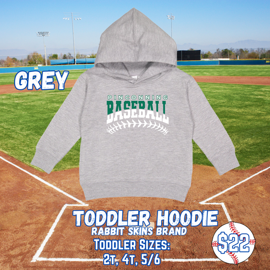 PINCONNING BASEBALL TODDLER Hooded Sweatshirt Design 1