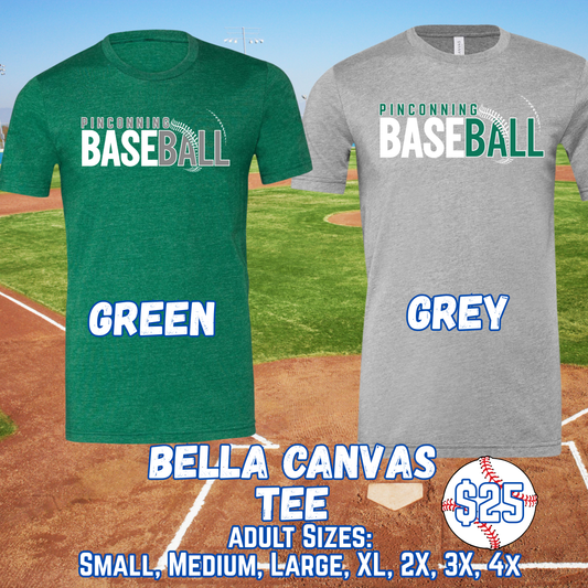 PINCONNING BASEBALL ADULT Short Sleeve Tee DESIGN 2