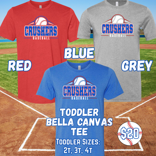 CRUSHERS BASEBALL TODDLER Short Sleeve Tee