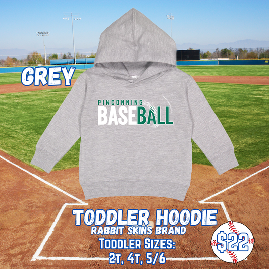 PINCONNING BASEBALL TODDLER Hooded Sweatshirt Design 2