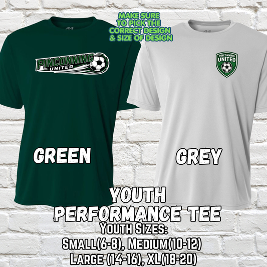 PINCONNING UNITED SOCCER YOUTH Performance Tee