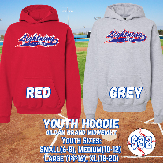 LINWOOD LIGHTNING YOUTH Hoodie (Gildan)