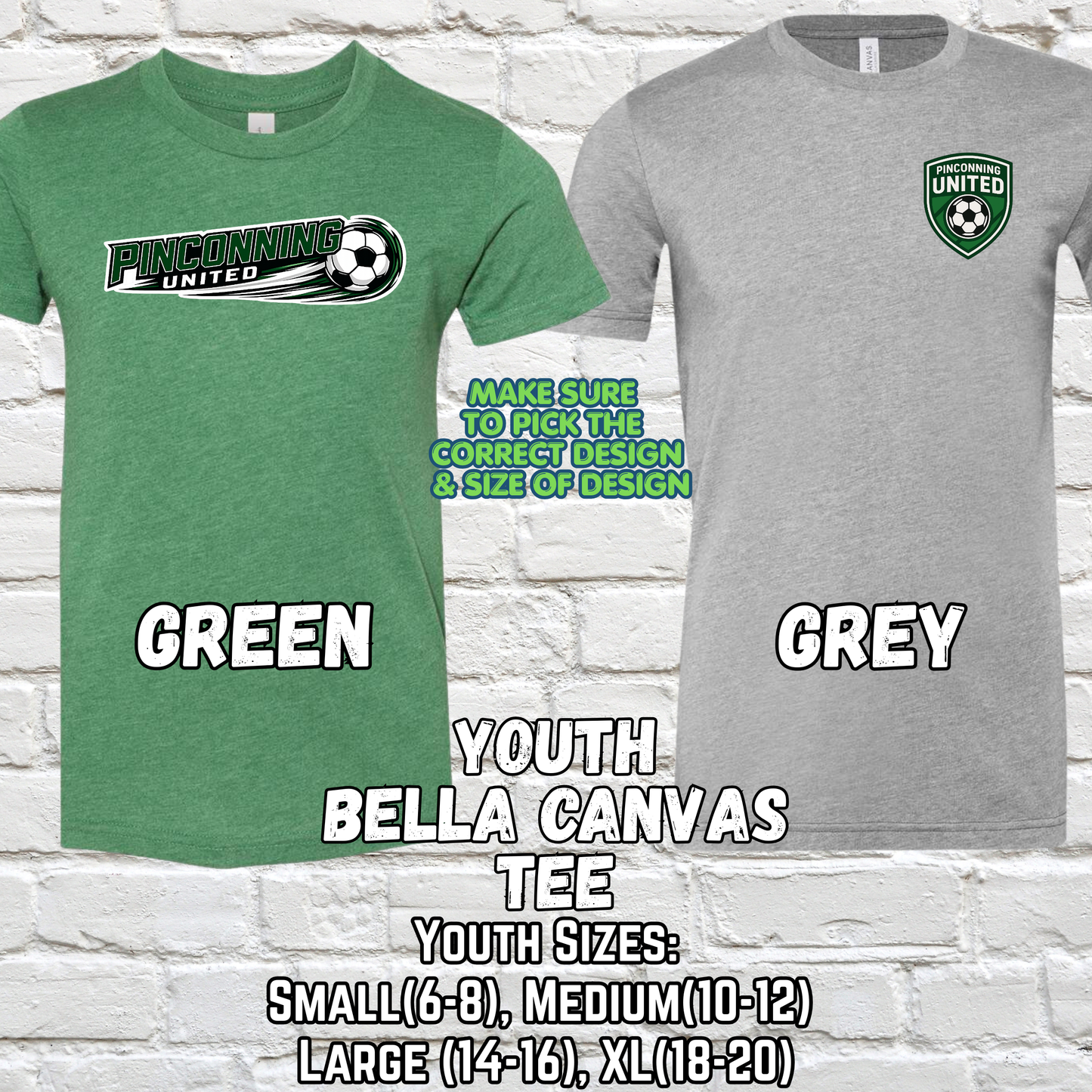 PINCONNING UNITED SOCCER YOUTH Short Sleeve Tee