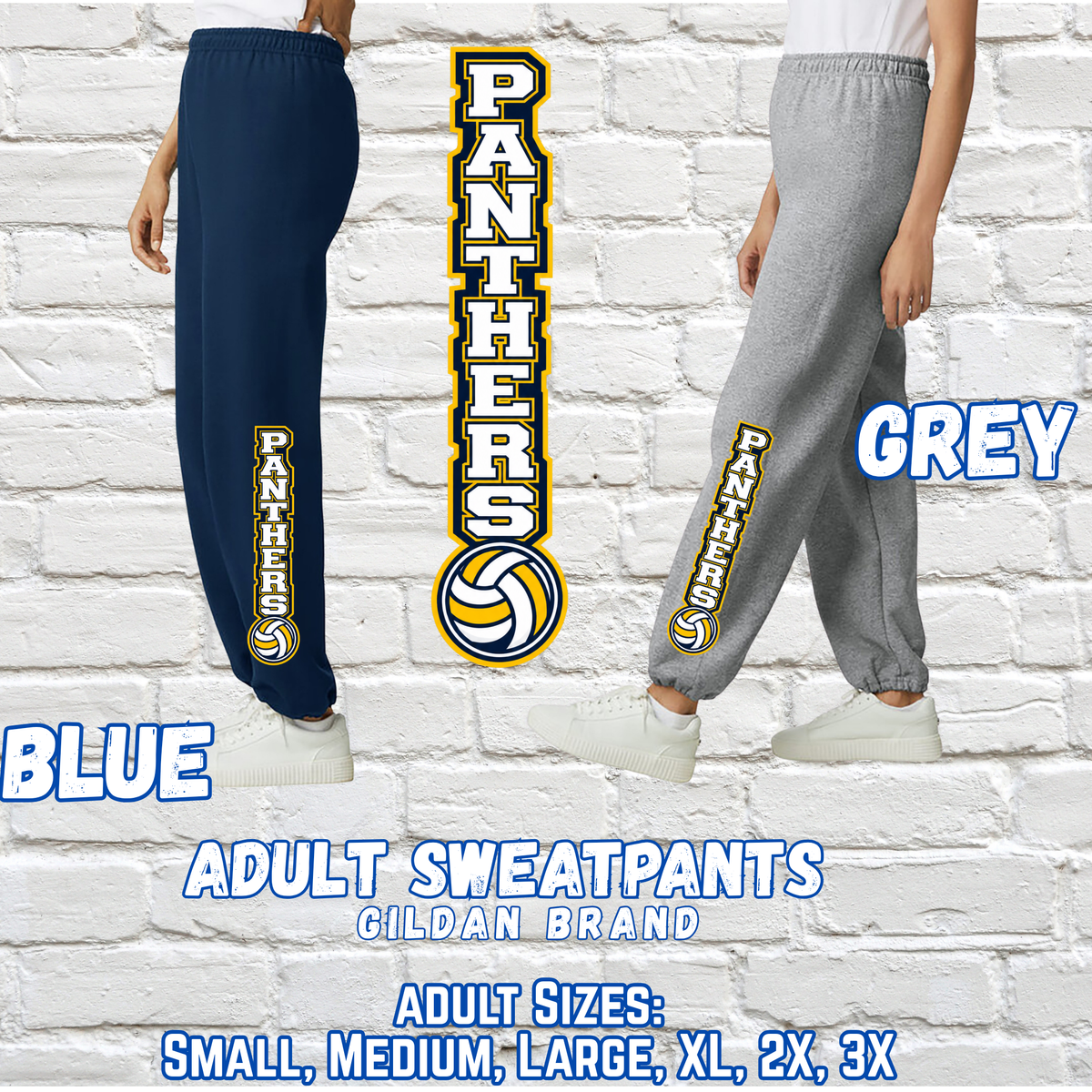 STANDISH VOLLEYBALL ADULT Sweatpants (Gildan)