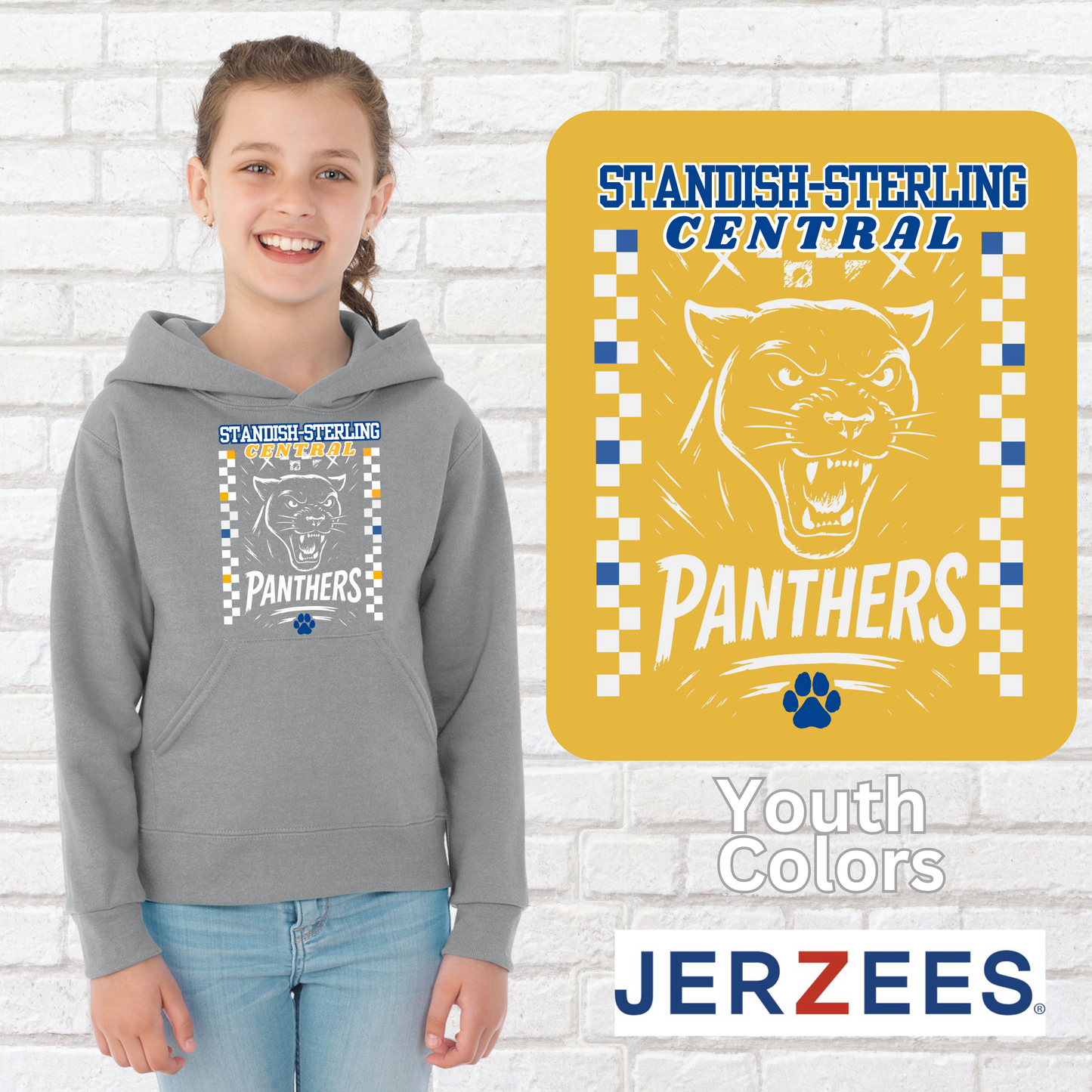YOUTH SSC Generic Design Hoodie (Jerzees)