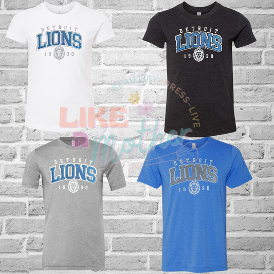 Glitter Lions Bella Canvas Tee