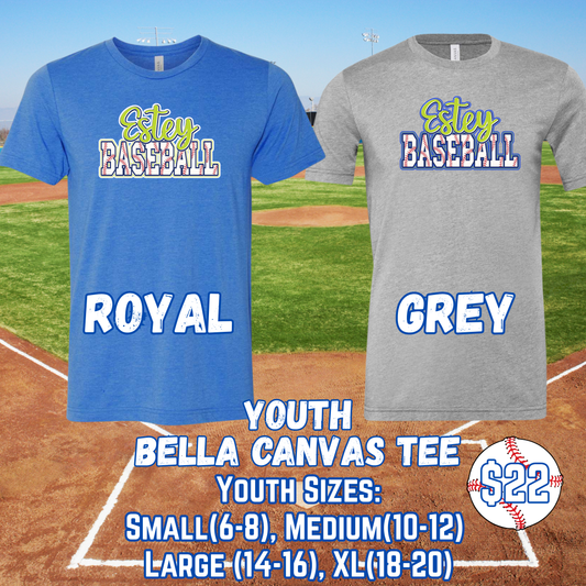 ESTEY BASEBALL YOUTH Short Sleeve Tee