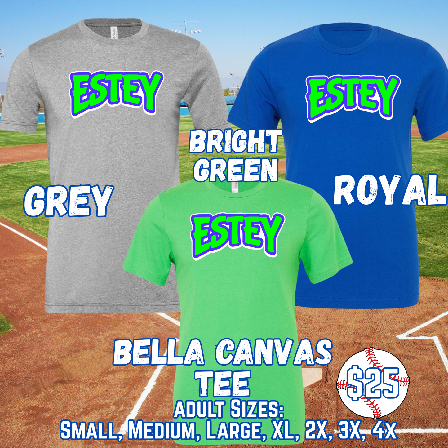 ESTEY GENERIC ADULT Short Sleeve Tee