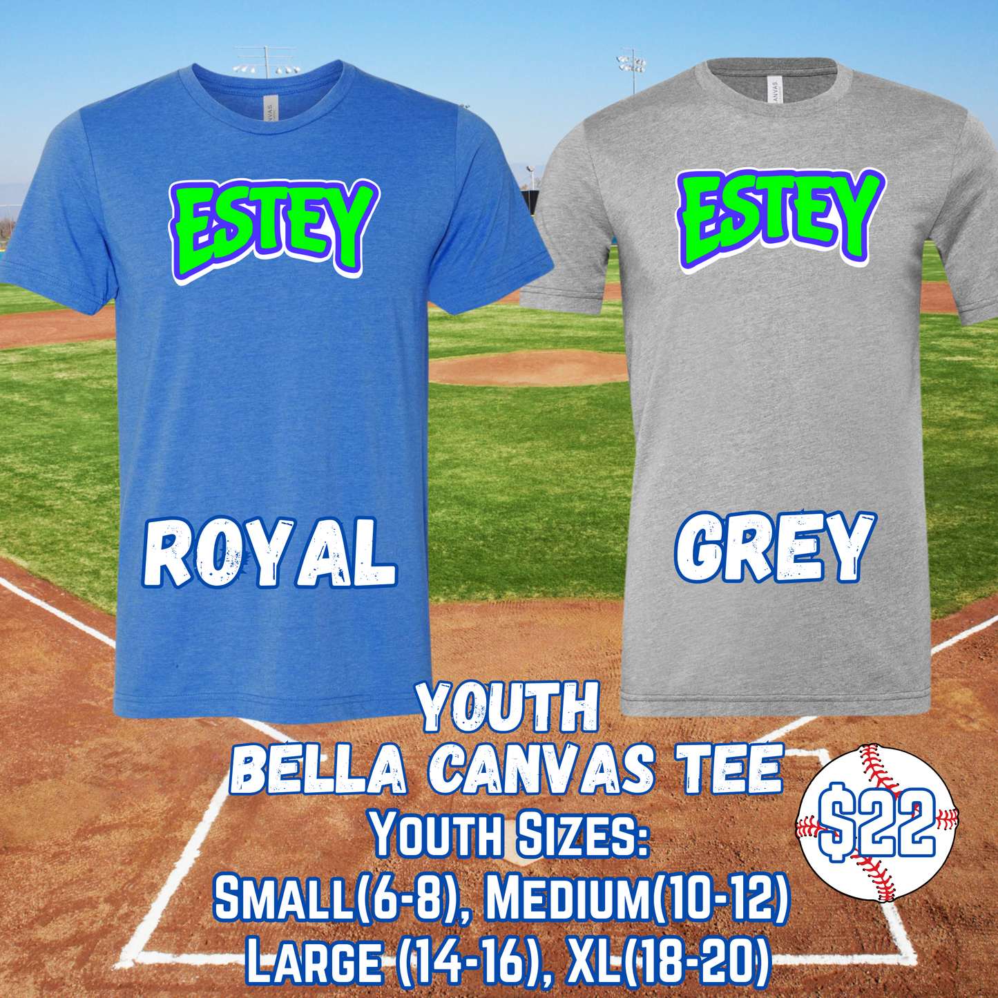 ESTEY GENERIC YOUTH Short Sleeve Tee
