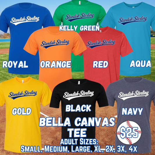 STANDISH-STERLING ADULT Short Sleeve Tee