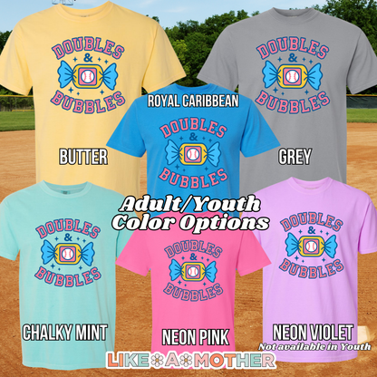 Doubles & Bubbles Tee Adult/Youth/Toddler