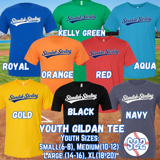 STANDISH-STERLING YOUTH Short Sleeve Tee