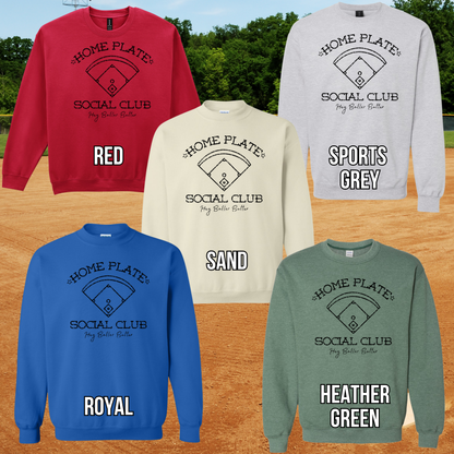 Home Plate Social Club Crewneck