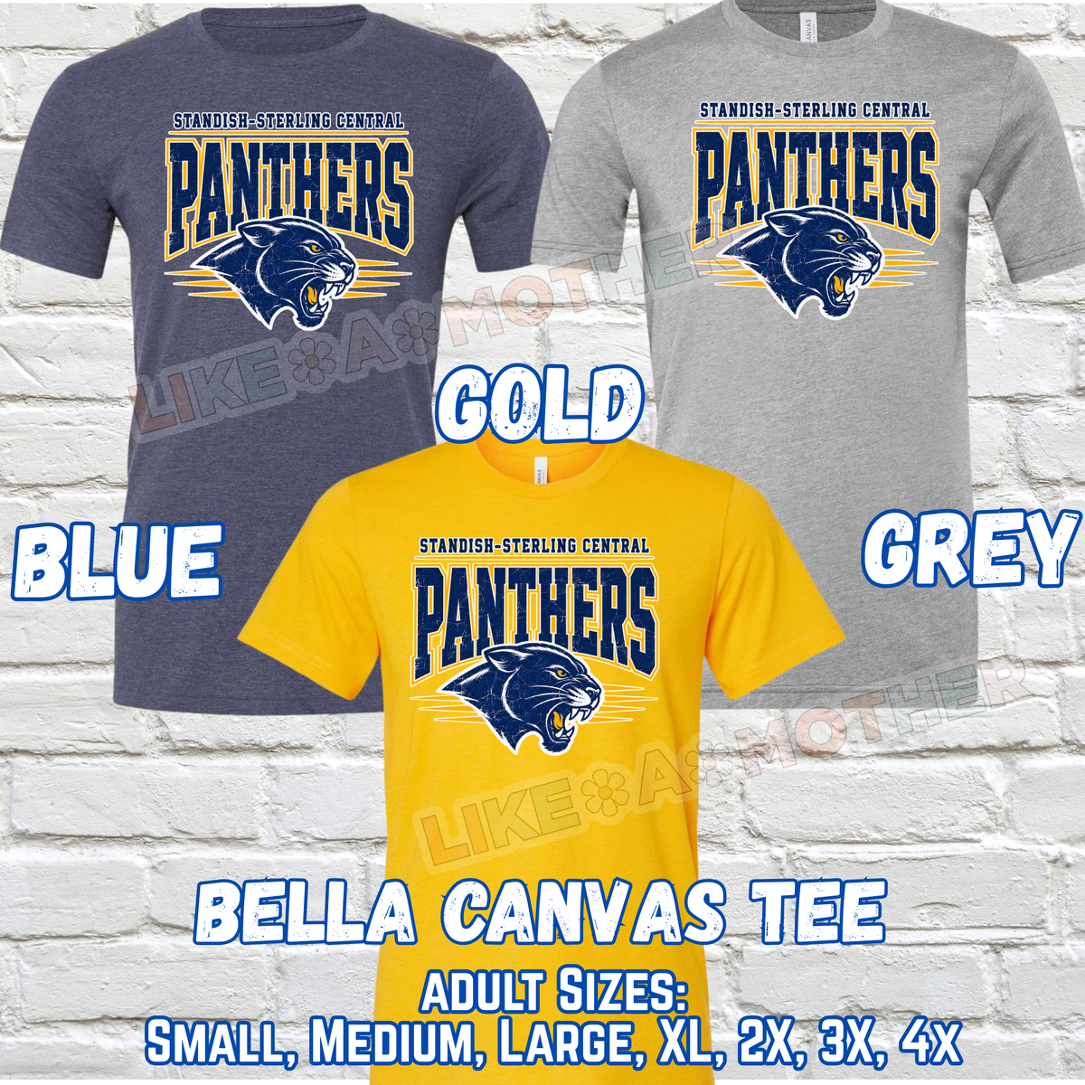 SSC PANTHERS ADULT Short Sleeve Tee (Bella Canvas)