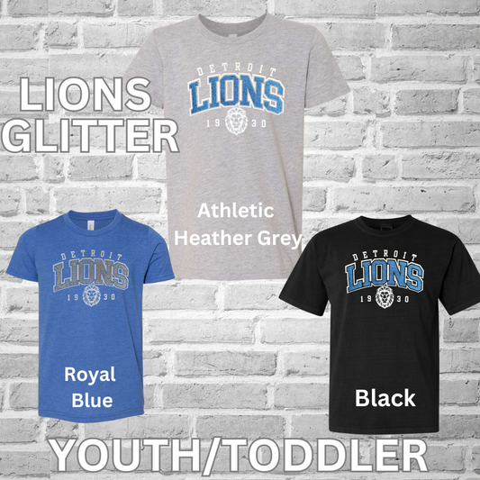 Lions Youth Tee (Glitter & Non Glitter)