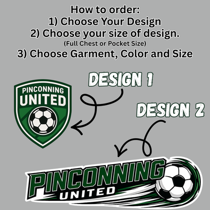 PINCONNING UNITED SOCCER ADULT Bella Canvas Tee