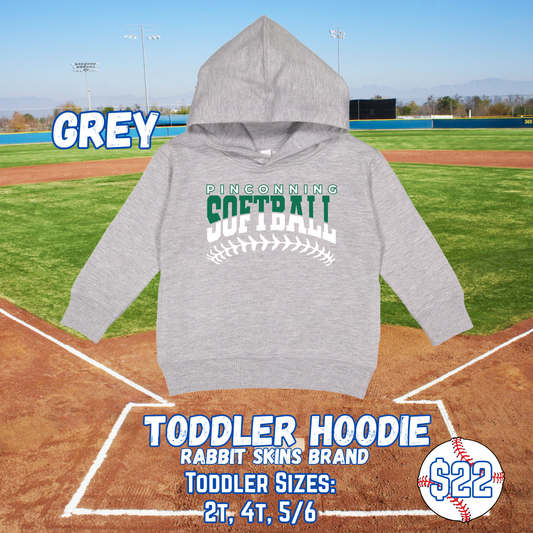 PINCONNING SOFTBALL TODDLER Hooded Sweatshirt