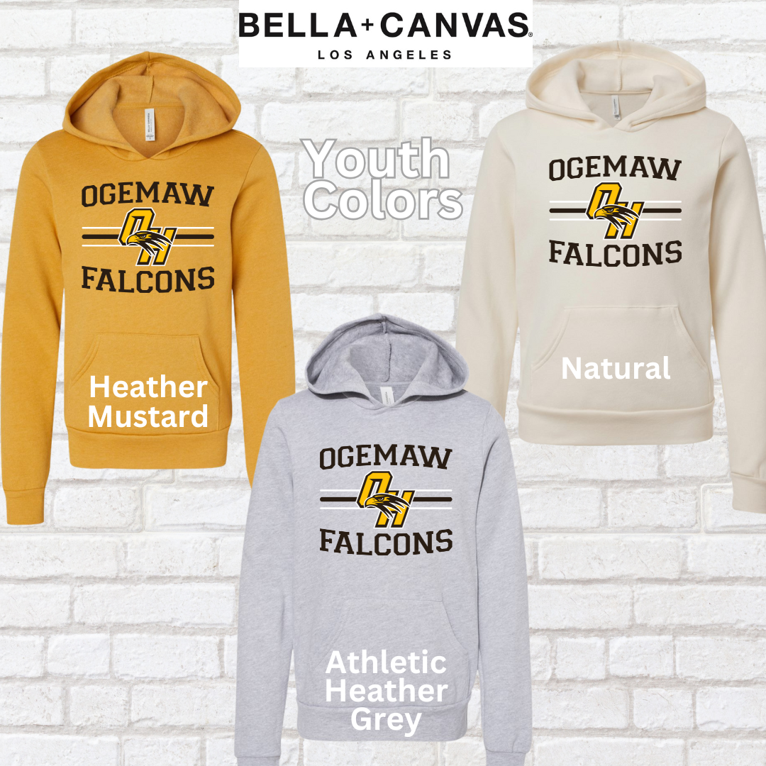 YOUTH Ogemaw Falcons Hooded Sweatshirt