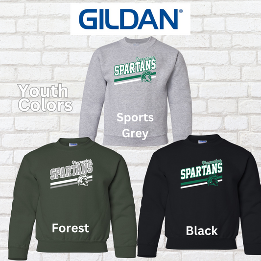YOUTH Pinconning Generic Design Crewneck Sweatshirt (Gildan)