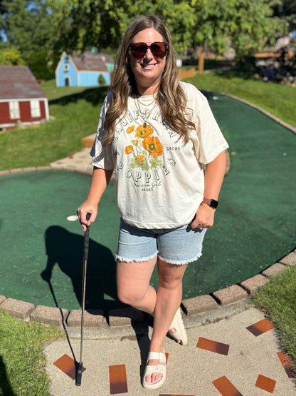 California Poppies Vintage Premium Tee