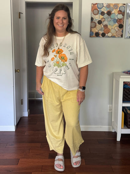 California Poppies Vintage Premium Tee