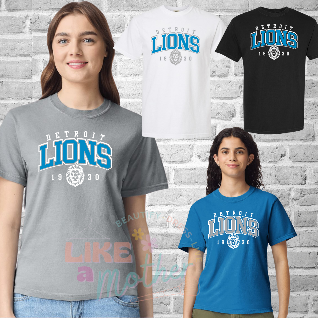 Lions Tee (Comfort Colors)